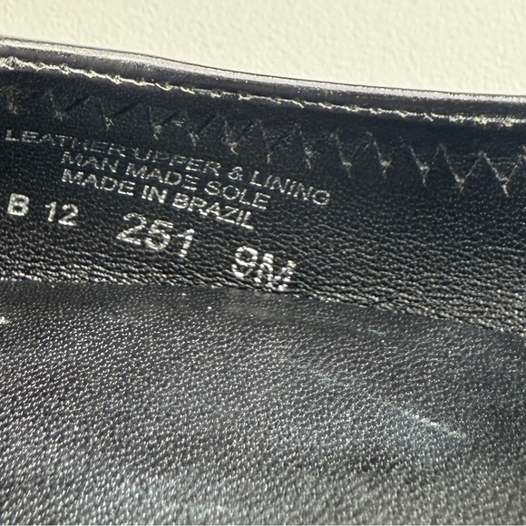 EUC Tory Burch Shoes | Tory Burch Patent Leather Flats | Color: BLACK | Size: 9 - Picture 4 of 10